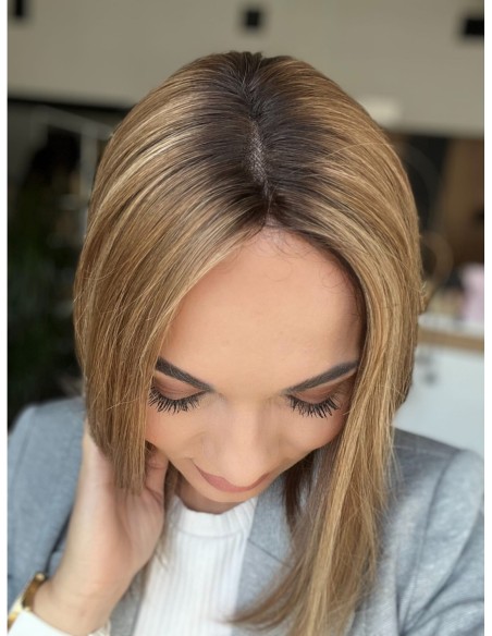 "JONI-35 KM ll  " TOPPER Z WŁOSÓW NATURALNYCH