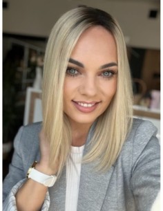 "JONI-35LOll GB" TOPPER Z WŁOSÓW NATURALNYCH