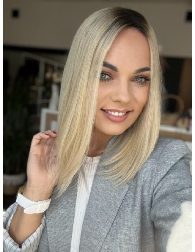 "JONI-35LOll GB" TOPPER Z WŁOSÓW NATURALNYCH