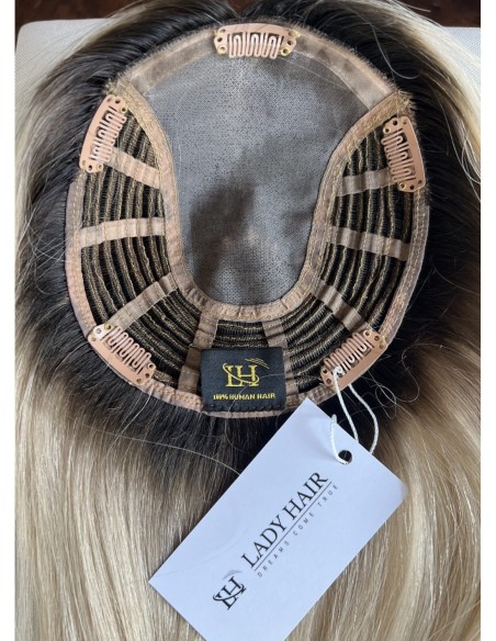 "JONI-35LOll GB" TOPPER Z WŁOSÓW NATURALNYCH