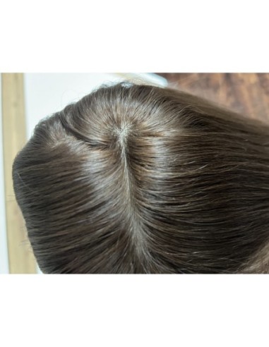 "ALICE 35 CM" TOPPER Z WŁOSÓW NATURALNYCH  SŁOWIAŃSKICH