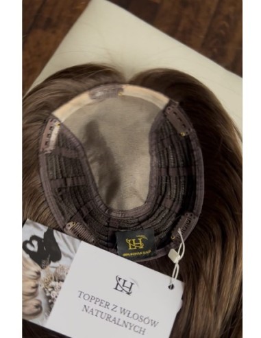 "JONI K2 LONG BOB" TOPPER Z WŁOSÓW NATURALNYCH