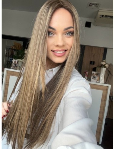 "LOLA 70 CM"-DŁUGI TOPPER Z WŁOSÓW NATURALNYCH