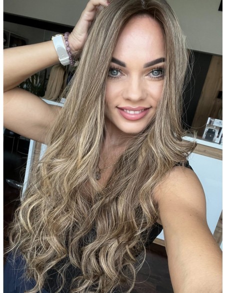 "LOLA 70 CM"-DŁUGI TOPPER Z WŁOSÓW NATURALNYCH