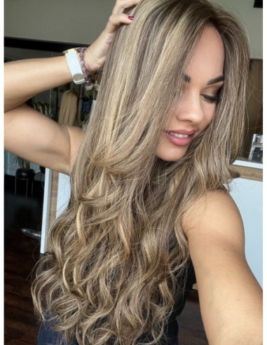 "LOLA 70 CM"-DŁUGI TOPPER Z WŁOSÓW NATURALNYCH