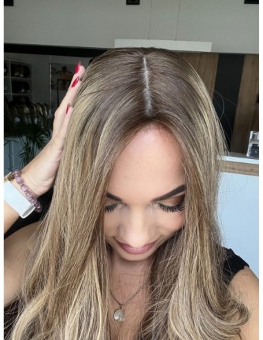 "LOLA 70 CM"-DŁUGI TOPPER Z WŁOSÓW NATURALNYCH