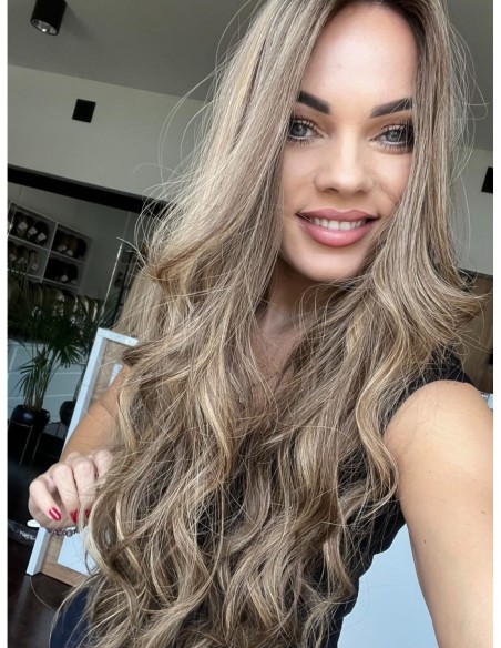 "LOLA 70 CM"-DŁUGI TOPPER Z WŁOSÓW NATURALNYCH