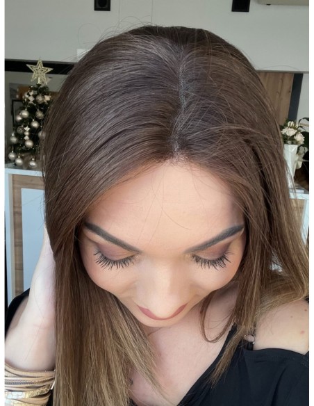 "Gabi 40- Peruka z włosów naturalnych  "M" PREMIUM