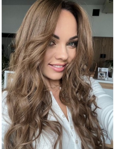 "COCO 60 CM"DŁUGI  TOPPER Z WŁOSÓW NATURALNYCH