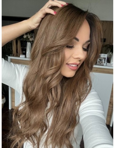 "COCO 60 CM"DŁUGI  TOPPER Z WŁOSÓW NATURALNYCH