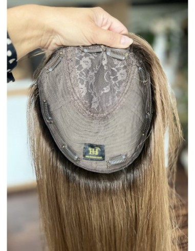 "COCO 60 CM"DŁUGI  TOPPER Z WŁOSÓW NATURALNYCH