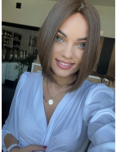 RINA MS 30 CM"S"-PERUKA Z  WŁOSÓW NATURALNYCH