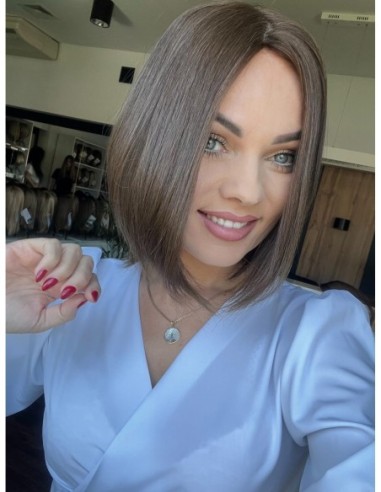 RINA MS 30 CM"S"-PERUKA Z  WŁOSÓW NATURALNYCH