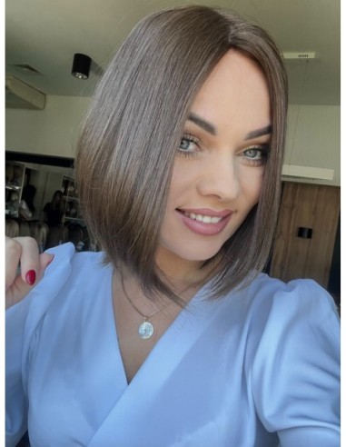 RINA MS 30 CM"S"-PERUKA Z  WŁOSÓW NATURALNYCH