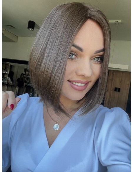 RINA MS 30 CM"S"-PERUKA Z  WŁOSÓW NATURALNYCH