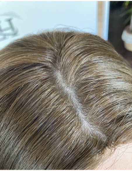 RINA MS 30 CM"S"-PERUKA Z  WŁOSÓW NATURALNYCH