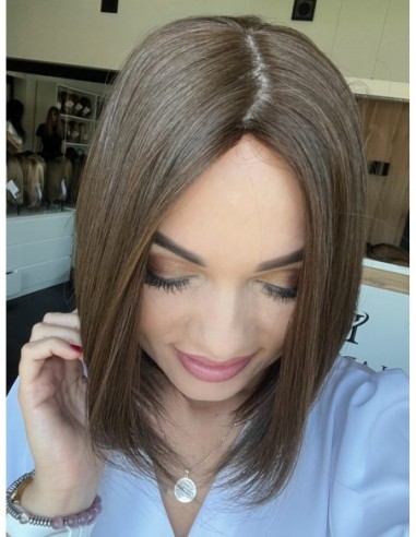 RINA MS 30 CM"S"-PERUKA Z  WŁOSÓW NATURALNYCH