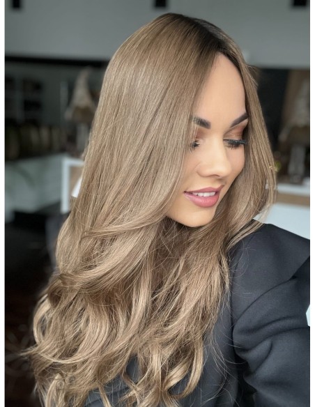 "JULIA 55- 60 CM" DŁUGI  TOPPER Z WŁOSÓW NATURALNYCH