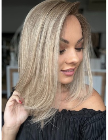 "TORI-35" PERUKA Z WŁOSÓW NATURALNYCH "M"