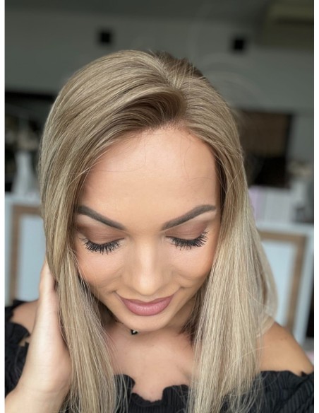 "TORI-35" PERUKA Z WŁOSÓW NATURALNYCH "M"