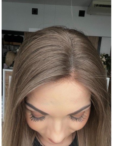 "Alina 40 cm" Peruka z włosów naturalnych  "XS/S" PREMIUM