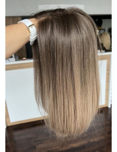 "Alina 40 cm" Peruka z włosów naturalnych  "XS/S" PREMIUM