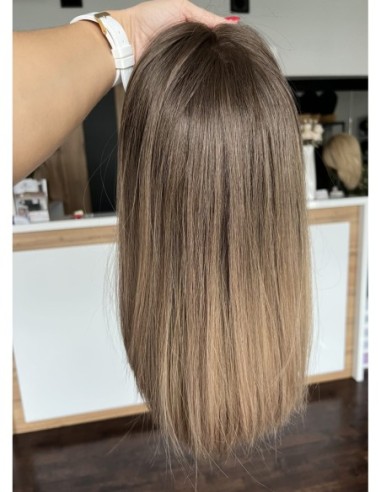 "Alina 40 cm" Peruka z włosów naturalnych  "XS/S" PREMIUM