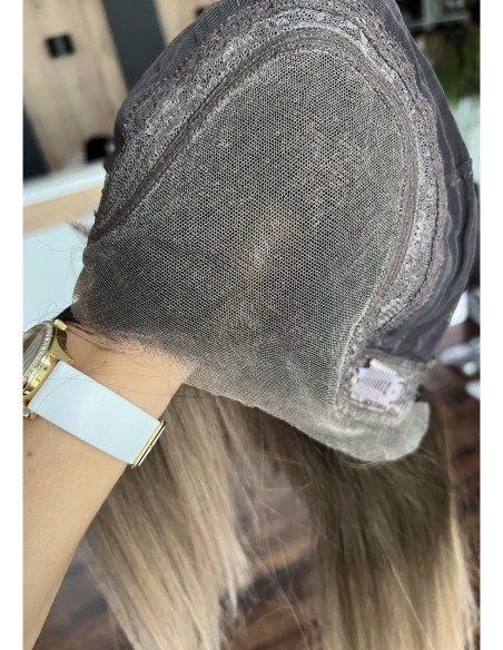 "Alina 40 cm" Peruka z włosów naturalnych  "XS/S" PREMIUM