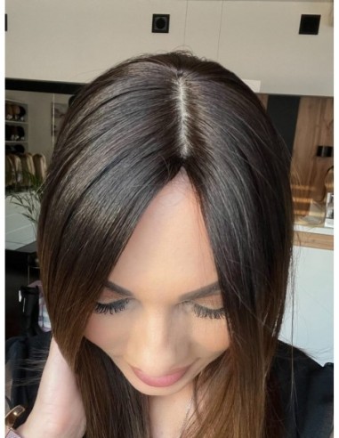 "TRISS 40" TOPPER Z WŁOSÓW NATURALNYCH