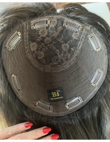 "TRISS 40" TOPPER Z WŁOSÓW NATURALNYCH