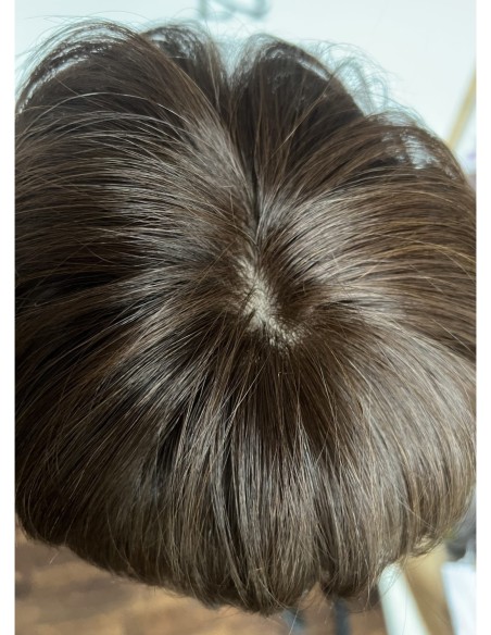 Mona- krótka peruka z włosów naturalnych  XS