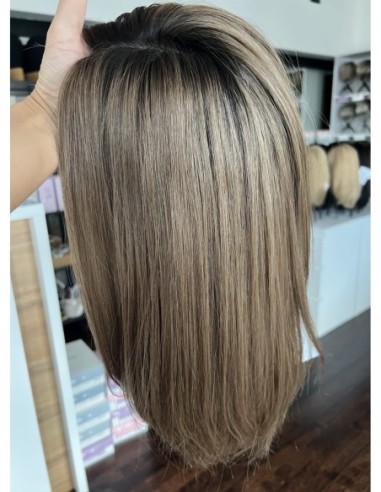 "JULIA 35 CM"   TOPPER Z WŁOSÓW NATURALNYCH