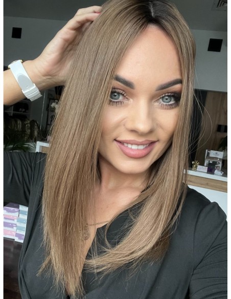 "JULIA 40-45 CM"   TOPPER Z WŁOSÓW NATURALNYCH