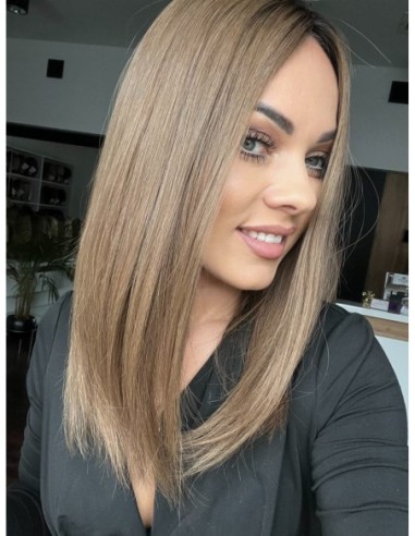 "JULIA 40-45 CM"   TOPPER Z WŁOSÓW NATURALNYCH