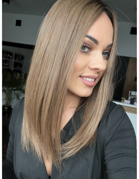 "JULIA 40-45 CM"   TOPPER Z WŁOSÓW NATURALNYCH