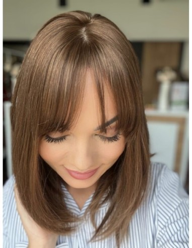 "ALICE 35GP" TOPPER Z WŁOSÓW NATURALNYCH  SŁOWIAŃSKICH