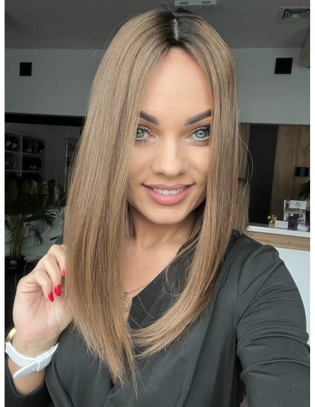 "JULIA 40-45 CM"   TOPPER Z WŁOSÓW NATURALNYCH