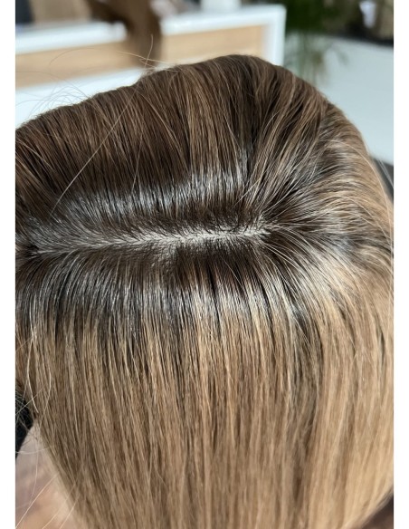 AGA  30-35 CM-PERUKA WŁOSÓW NATURALNYCH  "S"