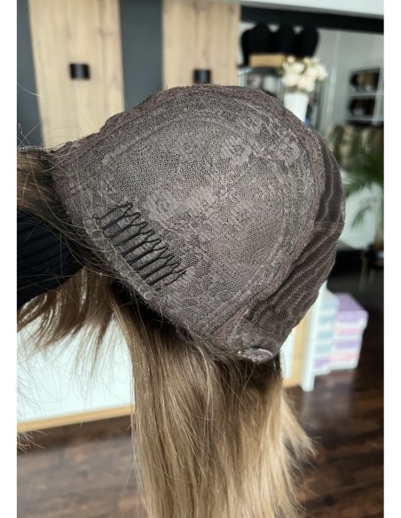 AGA  30-35 CM-PERUKA WŁOSÓW NATURALNYCH  "S"