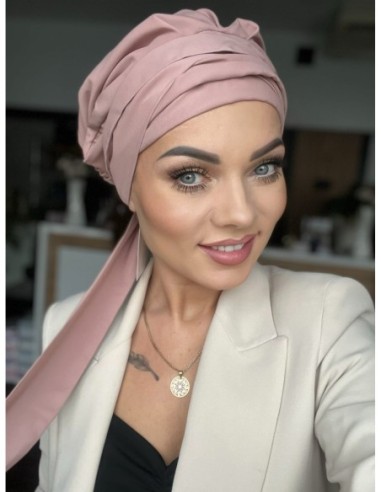 Chusta Aquarius -pudrowy róż