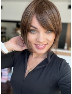 Opal Golden Chocolatte-Peruka z włosów syntetycznych NAH