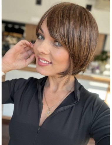 Opal Golden Chocolatte-Peruka z włosów syntetycznych NAH