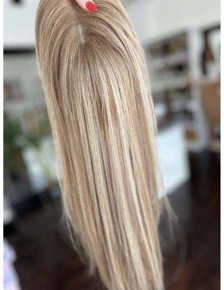 "Lio GC "- Mini topper z włosów naturalnych  45 cm