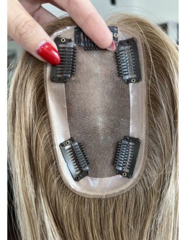 "Lio GC "- Mini topper z włosów naturalnych  45 cm