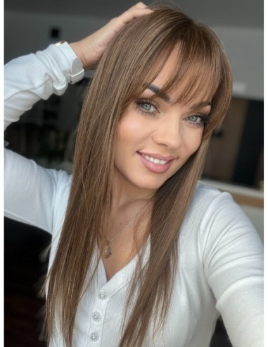 ASTRID-MONO TOPPER Z WŁOSÓW NATURALNYCH Z GRZYWKĄ 50 CM