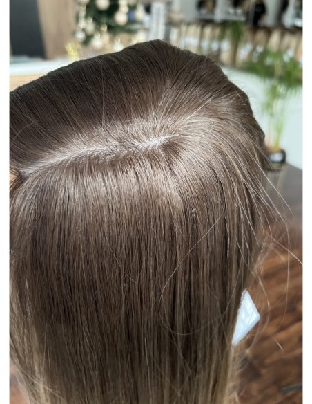 GABI 65 CM-TOPPER Z WŁOSÓW NATURALNYCH-PREMIUM