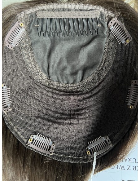 GABI 65 CM-TOPPER Z WŁOSÓW NATURALNYCH-PREMIUM