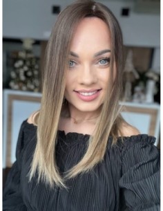 GABI 40-45 CM-TOPPER Z WŁOSÓW NATURALNYCH-PREMIUM 2