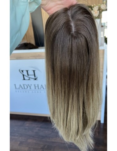 GABI 40-45 CM-TOPPER Z WŁOSÓW NATURALNYCH-PREMIUM