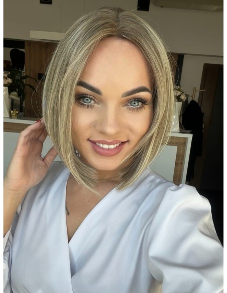 SELENE 8C-30CM-TOPPER Z WŁOSÓW NATURALNYCH